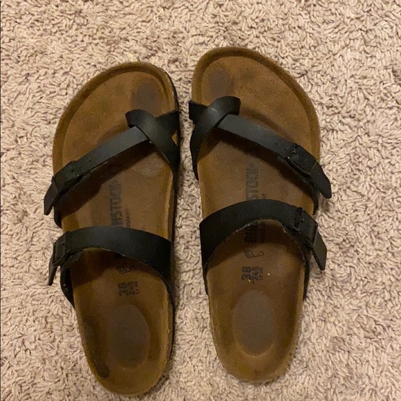 cross toe birkenstocks